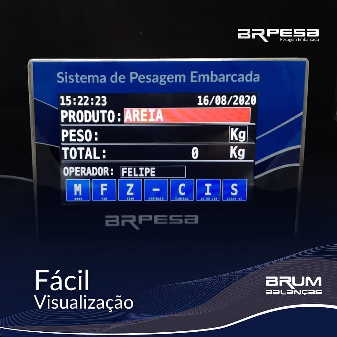 Sistema de pesagem embarcada BRPESA - Image 14