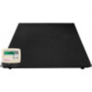 Balanza de plataforma 1500 kg 500g, acero al carbono a cuadros 1.20 X 1.20m