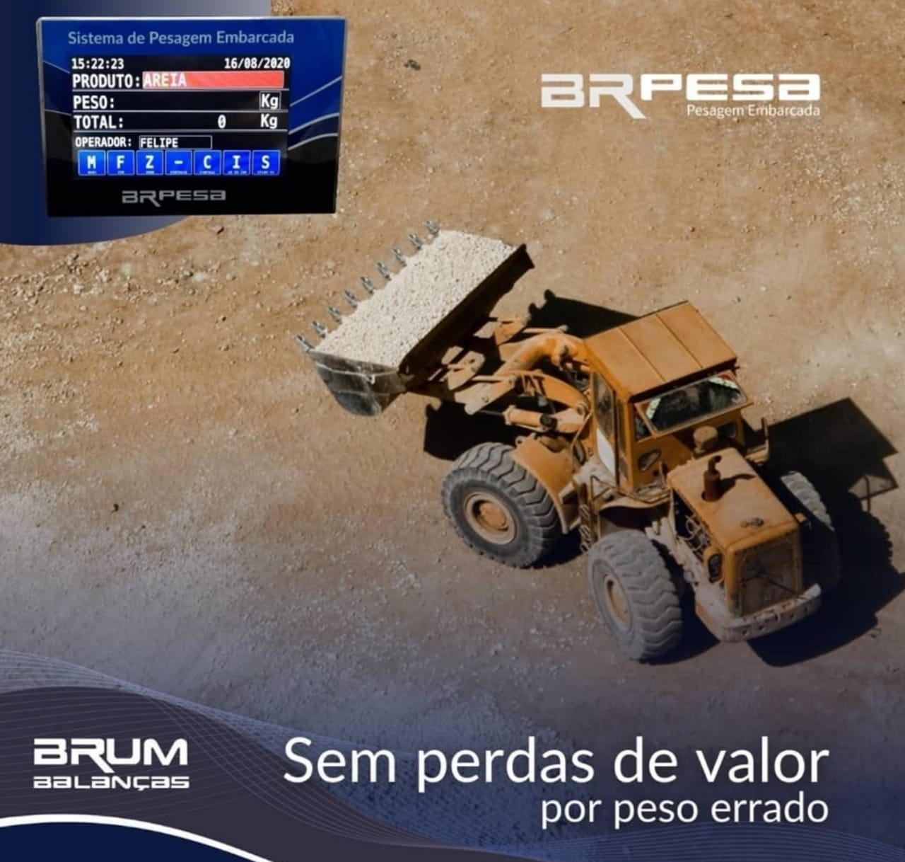 Sistema de pesagem embarcada BRPESA - Image 3