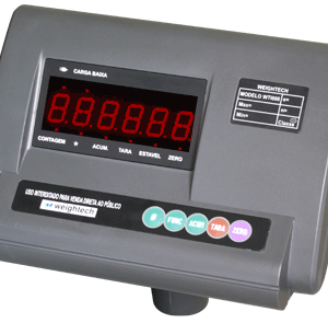 Indicador para balanzas electrónicas WT1000 LED ABS